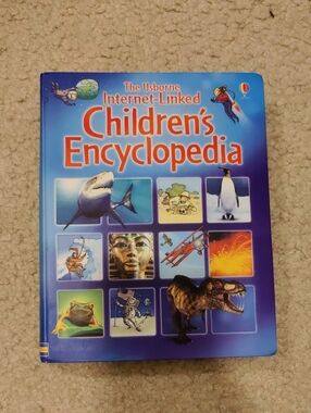 Usborne Internet-linked Children's Encyclopedia Paperback Cover Educational Y2K